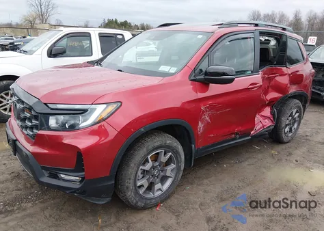 2022 Honda Passport Awd Trailsport из США, поврежденный, VIN 5FNYF8H68NB014410